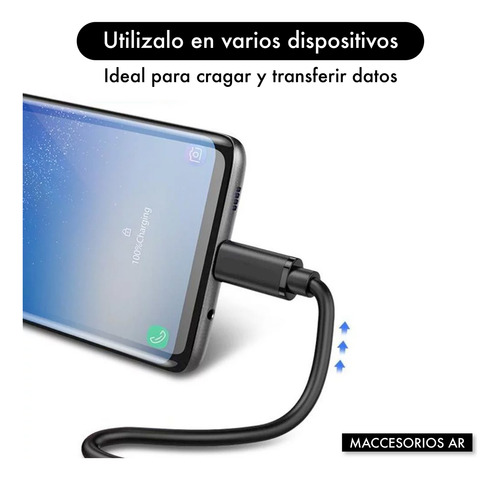 Cable Alargue Usb C - Hembra Macho 2 Metros