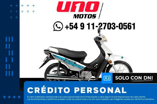 Motomel Blitz 110 Base V8 0km Crédito Personal Solo Con Dni