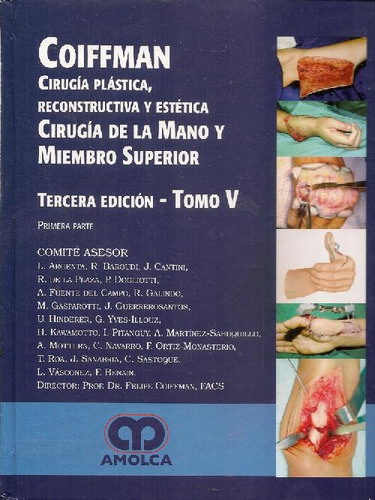 Libro Cirugía Plástica, Reconstructiva Y Estética - Tomo V P