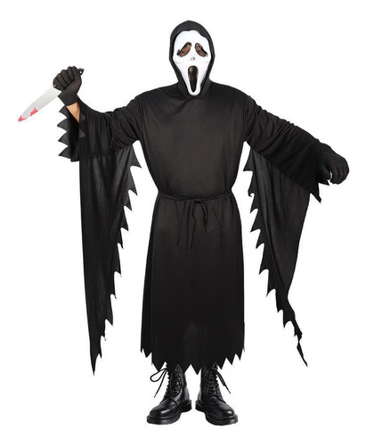 Traje De Cosplay De Halloween Horror Scream Ghost