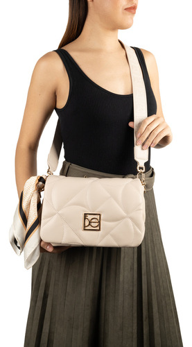 Bolsa Crossbody Cloe Onsamy I Chico Color Beige