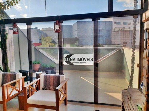 Imagem 9 de 26 de Cobertura Com 3 Dormitórios À Venda, 140 M² Por R$ 650.000,00 - Vila Valparaíso - Santo André/sp - Co0142