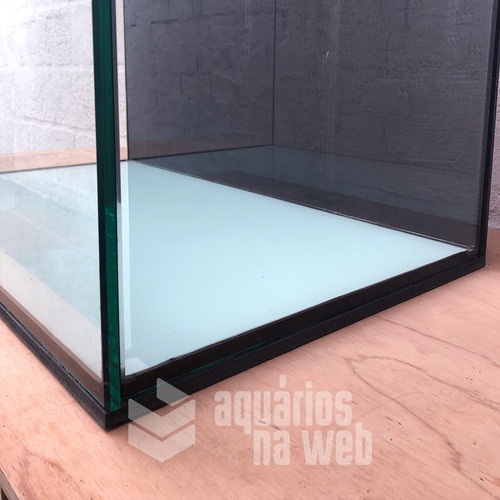 Imagem 6 de 9 de Aquário 162 Litros 80x45x45 10mm Borda Lapidada (sem Travas)