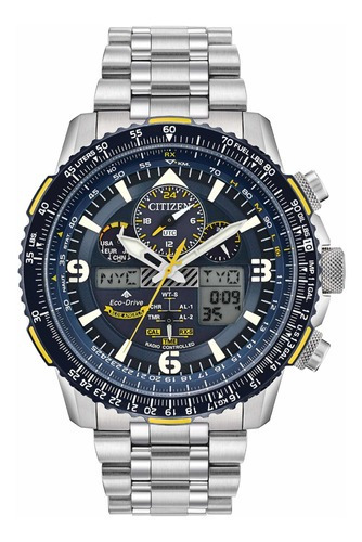 Reloj Citizen Eco Drive Blue Angels Jy8078-52l