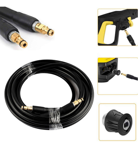 Cleaner Pipe Hose Tube Water Pipe Cleaning Auto Washer 15m