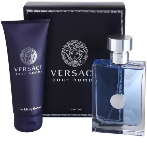 Perfume Estuche Versace Pour Homme - Travel Edition