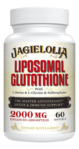 Glutation Liposomal Glutathione Liposomal Jagielolia 2000mg
