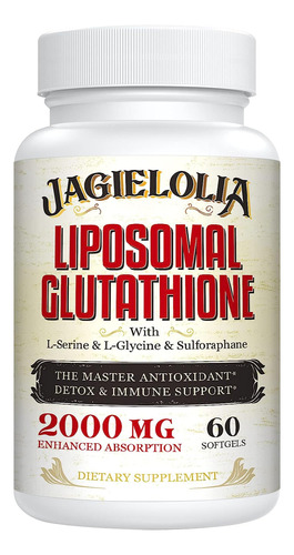 Glutation Liposomal Glutathione Liposomal Jagielolia 2000mg 
