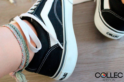 Tenis Collec 177 Clásico Negro Old Skool Retro Sk8 Unisex