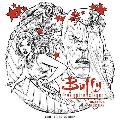 Buffy The Vampire Slayer Big Bads  Y  Monsters Adult Colorin