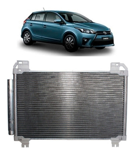 Radiador Aire Acondicionado Para Yaris Sport 1.5 2014 2017