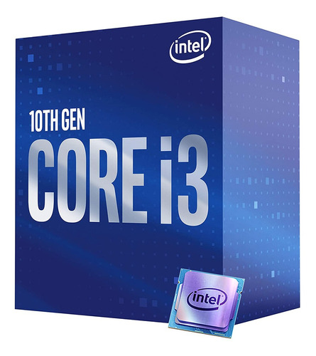 Procesador Gamer Intel Core I3-10100 Bx8070110100 4.3 Ghz