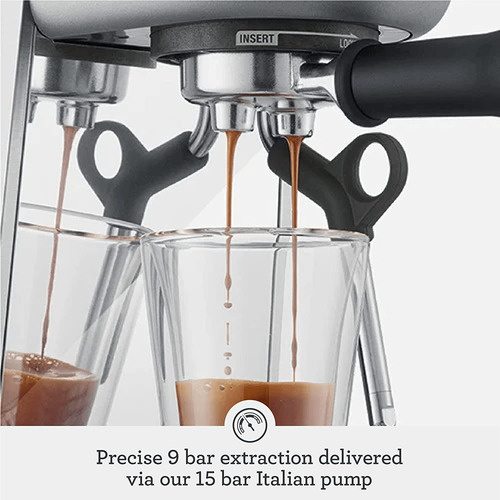 Cafetera Espresso Breville Bambino, 47 Onzas Líquidas, Ace..