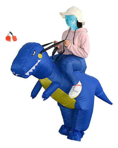 Mono Inflable Con Pene Navideño Para Disfraces, Pene