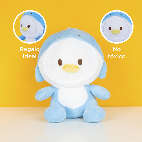 Miniso Peluche Disney Donald Disfrazado De Tiburón Felpa 22x