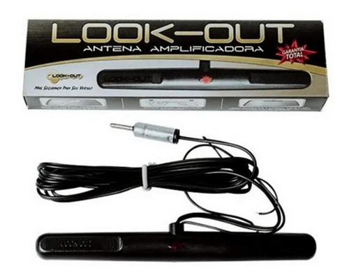 Antena Automotiva Interna Look-out Am Fm Universal Parabrisa