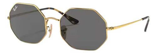 Óculos De Sol Ray-ban Octagon 1972 Com Proteção Uv400 Metal