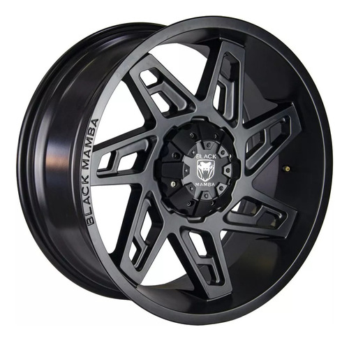 Black Mamba 20x9 6x139.7 Black (set 4 Llantas)