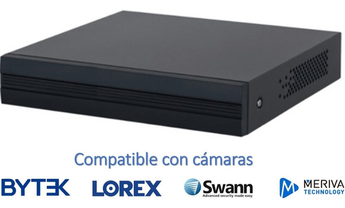 Dvr 8 Canales De 2 Megapíxeles Compatible Con Cámaras Bytek