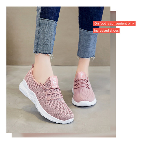 Zapatillas Correr Mujer Zapatos Deportivos Transpirables 1