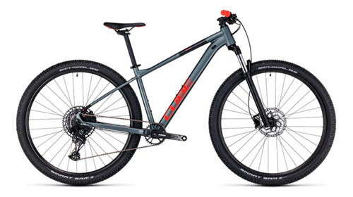 Bicicleta Mtb Cube Analog Flashgrey´n´red 29 / L Color Gris