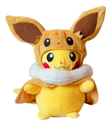 Peluche Grande Pokémon Pikachu Cosplay 30 Cm