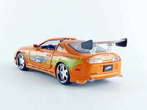 Jada Brian´s Toyota Supra Convertible 1995 Rápido Y Furioso 9 Escala 1:24