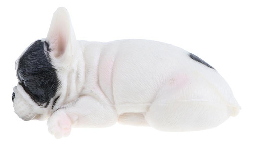 Modelo De Buldogue Francês De Plástico 2 Peças