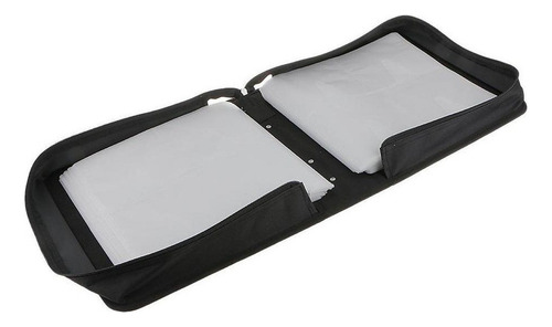 Ci 400 Discos Cd Material Cuero Pu Support Case Dvd Carpeta