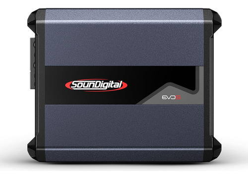 Módulo Amplificador Soundigital Sd800.1 Evo5 2 Ohms 1 Canal Cor Preto/Cinza