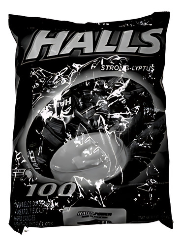 Halls Strong En Pepa X 100 Und