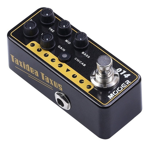 Pedal Efecto Mooer Micro Preamp Taxidea Taxus Suhr Bagder 18