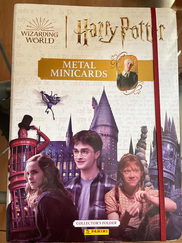 Libro De Metal Minicards De Harry Potter