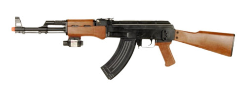 Rifle Airsoft Ak-47 Con Laser Punto Rojo 6mm Xchws C