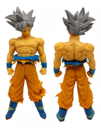 Boneco Dragon Ball Z Goku 20cm Cinza Ultra Instinct Prateado - DS - Bonecos  - Magazine Luiza