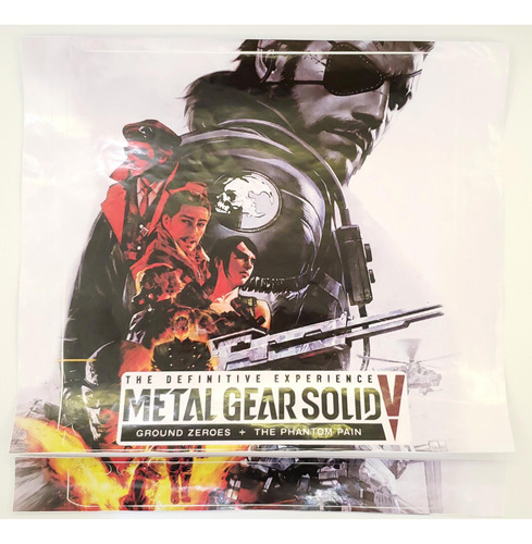 Adesivo Skin Para Ps4 Slim Metal Gear Solid 5 Playstation