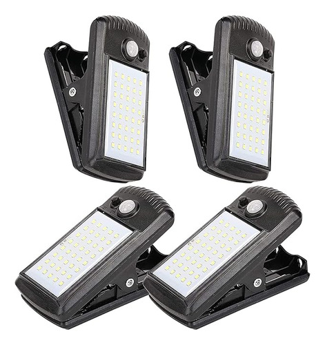 Paquete 4 Luces Solares Para Exteriores 40 Led 3 Modos Luces