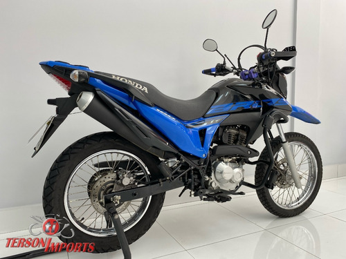 Imagem 5 de 9 de Honda Bros 160 Esdd 2018 Azul