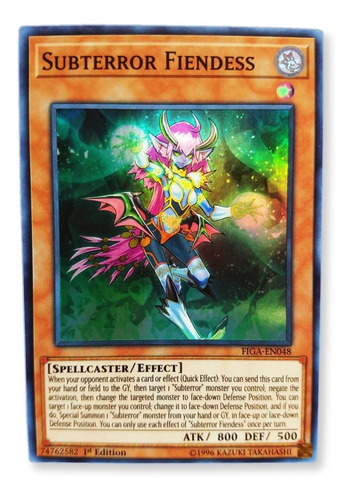 Yugi-oh! Subterror Fiendess Figa-en048 Super