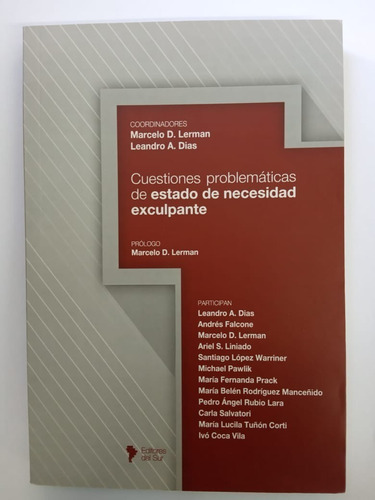 Cuestiones Problematicas De Estado De Necesitad Exculpante