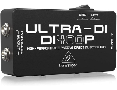 Caja Directa Pasiva Behringer Ultra Di-400p