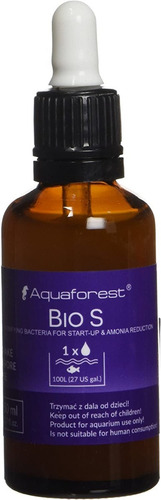 Imagen 2 de 5 de Aquaforest Bio S 10ml Nutrientes Y Bacterias Acuario Pecera