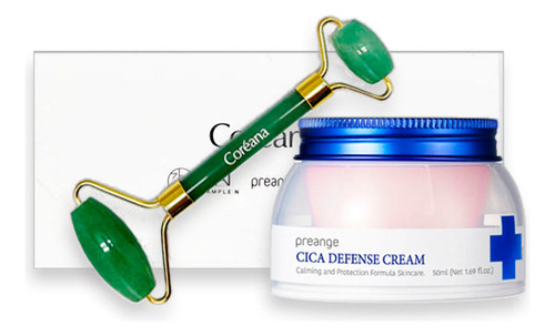 Pack Crema Cica Reparadora Preange 50ml + Rodillo Masajeador