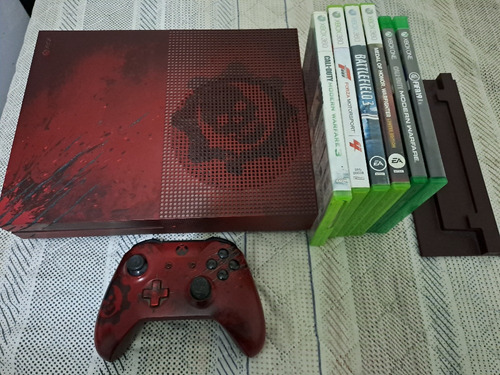 Xbox One S De 2tb Edición Coleccionista De Gears 4 