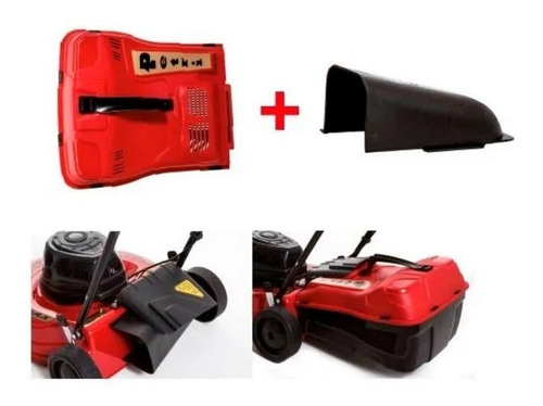 Imagen 2 de 6 de Cortadora De Pasto Eléctrica Petri 3005005 2100w 1.5hp Bolsa