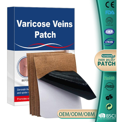 10 Parches Para Tratamiento De Varices. Desinflama Y Alivia