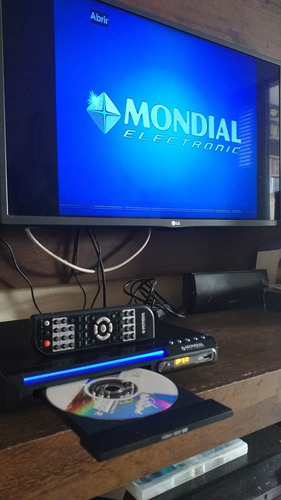 Imagem 2 de 9 de Aparelho De Dvd Mundial Com Controle Remoto Original