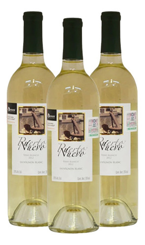 Pack De 3 Vino Blanco Puerto Sauvignon Blanc 750ml