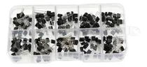 Comprar Kit De Transistores Npn Pnp De 200 Piezas: 10 Tipos Con Caja