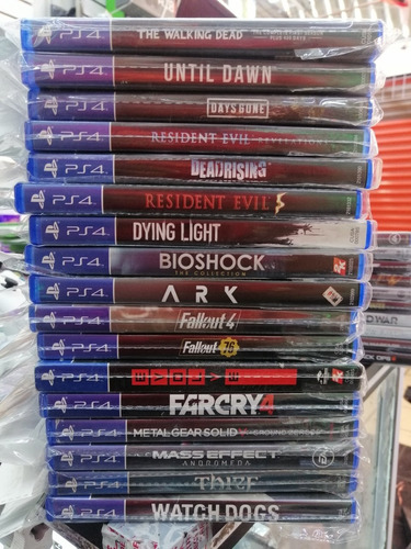 Juegos Playstation 4, Seminuevos, Distintos Precios, Ps4 